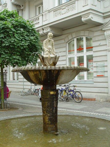 Fritze Bollmann Denkmal in Brandenbzrg/Havel